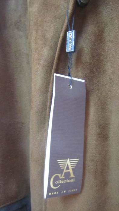 A Collezioni Suede Men`s Jacket - XXL - New