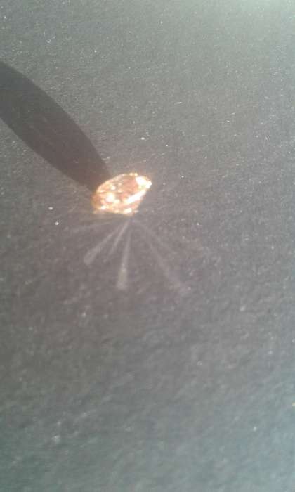 HUGE 1.005 Cts STUNNING SPARKLING NATURAL DIAMOND (Cognac Color). **7 DAYS TO MAKE PAYMENT**