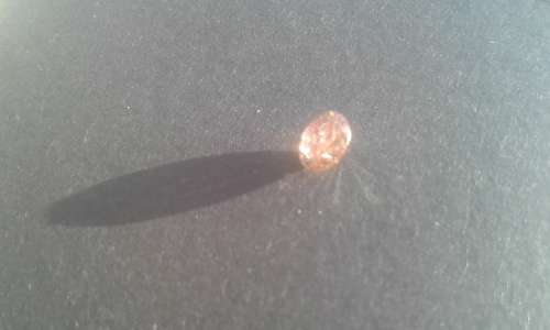HUGE 1.005 Cts STUNNING SPARKLING NATURAL DIAMOND (Cognac Color). **7 DAYS TO MAKE PAYMENT**
