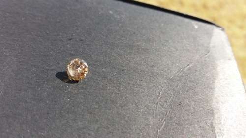 HUGE 1.005 Cts STUNNING SPARKLING NATURAL DIAMOND (Cognac Color). **7 DAYS TO MAKE PAYMENT**