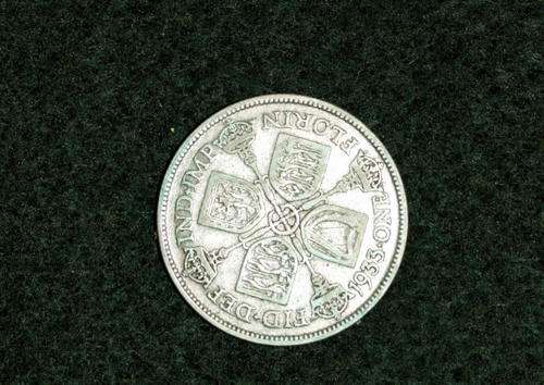 1933 GB Silver Florin