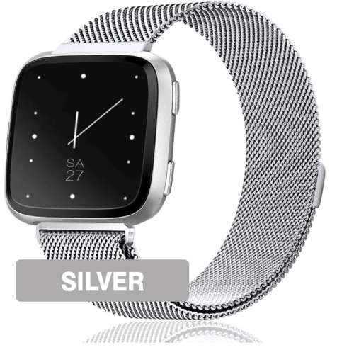 CHOOSE YOUR COLOUR Fitbit Versa Milanese Straps / Bands,Stainless Steel Milanese Metal Mesh Bracelet