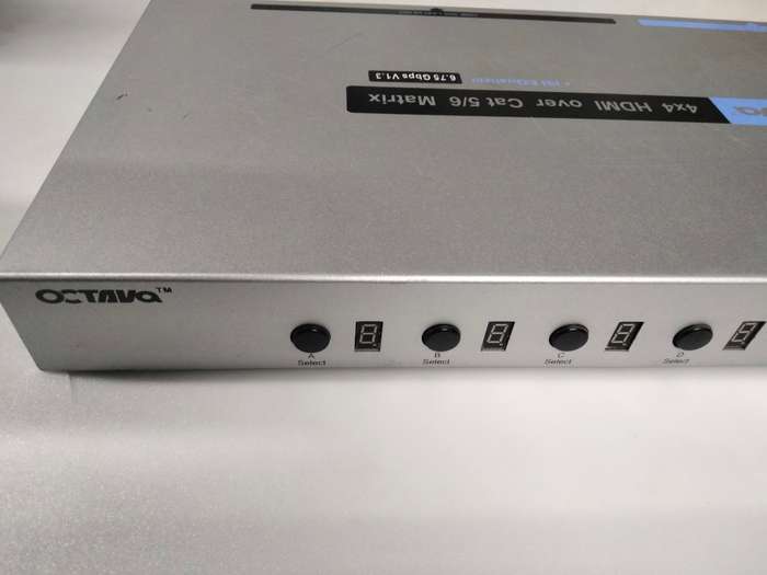 OCTAVA 4X4 HDMI MATRIX SWITCH OVER CAT 5e/6