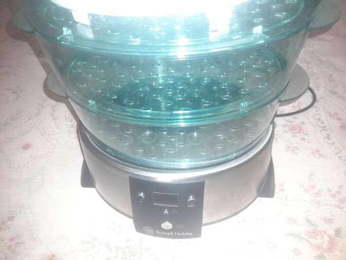 RUSSELL HOBBS 10969 STEAMER | 3 TIER | SATIN QUARTZ
