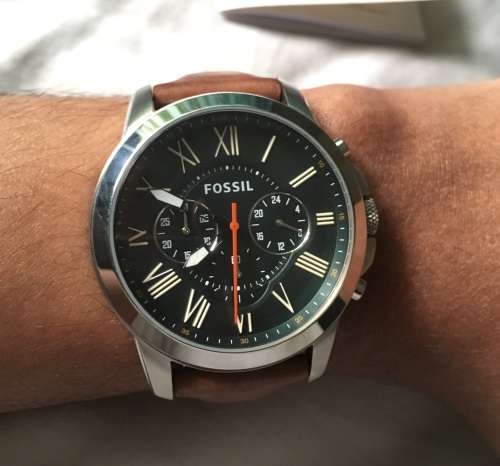 Fossil Mens Watch Grant Chronograph