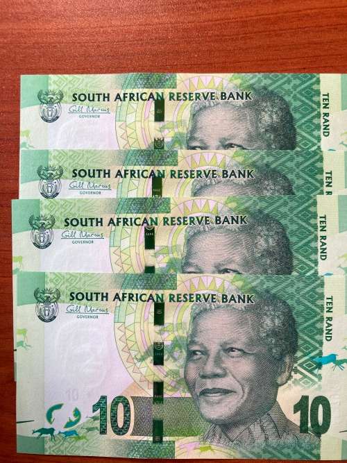 2012 Gill Marcus R10 Aa prefix& consecutive order