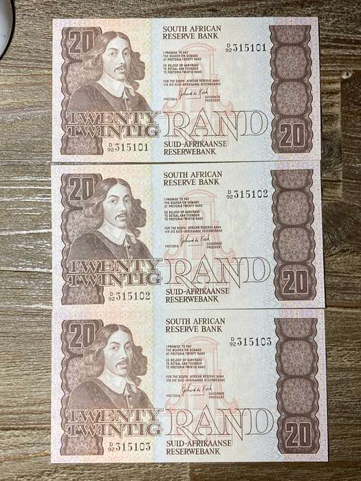 de Kock R20 * excellent 3 consequential notes condition