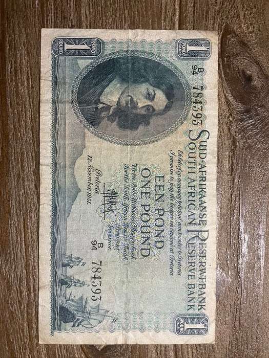 MH de Kock  ***  1 Pond  ***  Second issue 1951  ***  slightly better than a filler