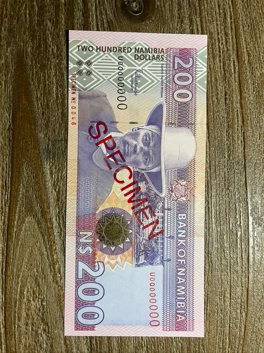 Namibia  *  R200 SPECIMEN  *    *  highly collectable