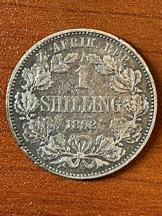 1892 *** Shilling *** ZAR *** decent but not spectacular