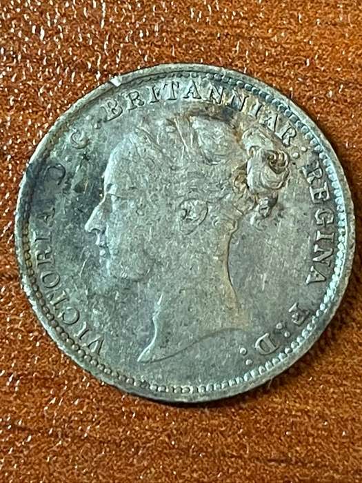 1887 *** 3P *** Great Britain *** excellent details great strike