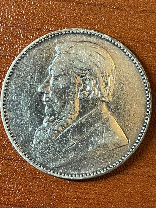 1897 *** Shilling *** ZAR *** pity it is polished