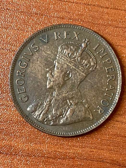 1929 *** Penny  *** Vf condition *** Scarce coin