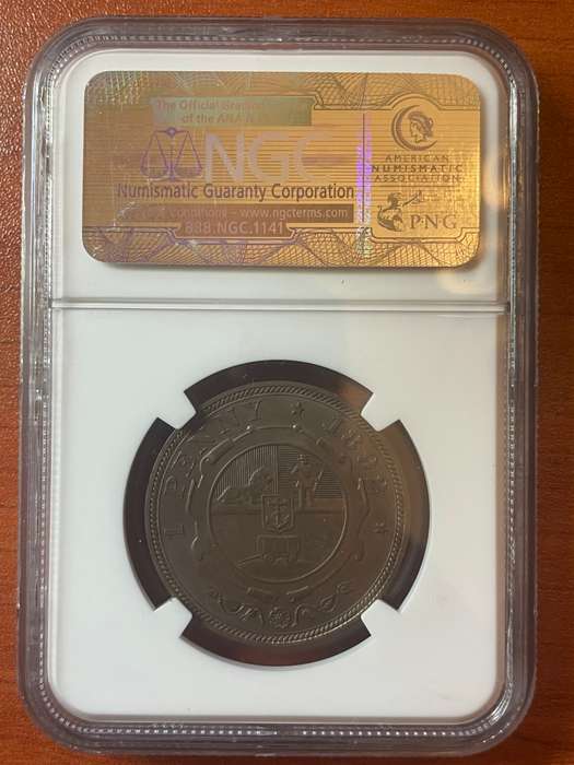1892  ***  Penny  ***  MS61BN  ***  Collect graded ZARs