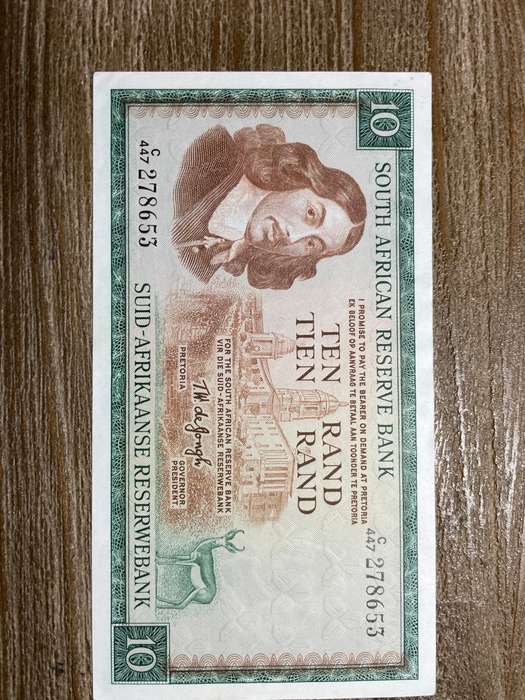 De Jongh *** R10 *** 1975 third issue *** Excellent condition