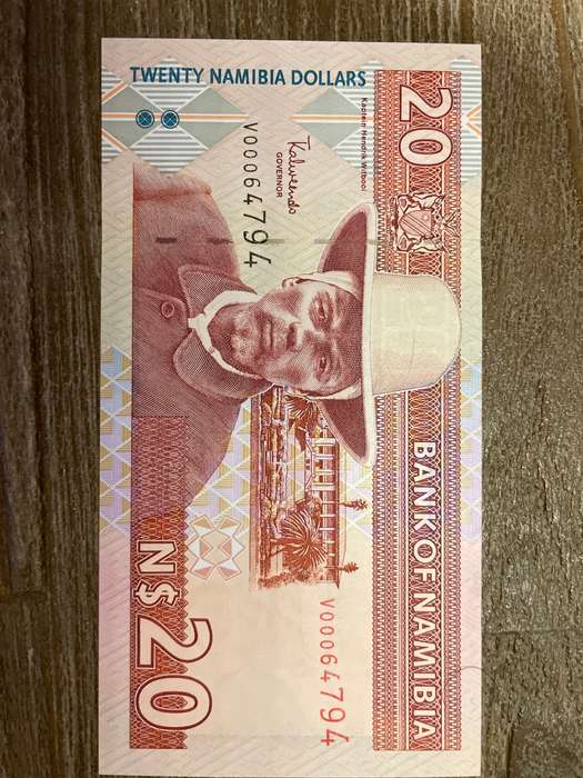 Namibia  *** $20 replacement note  *** V series