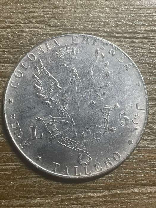1891 *** Italian 5 lira *** Imitation Crown not silver