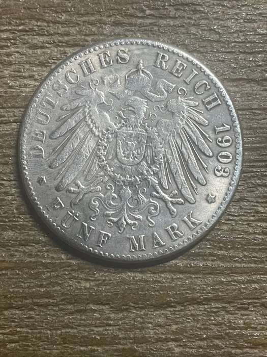 1908 *** German mark *** Imitation Crown not silver