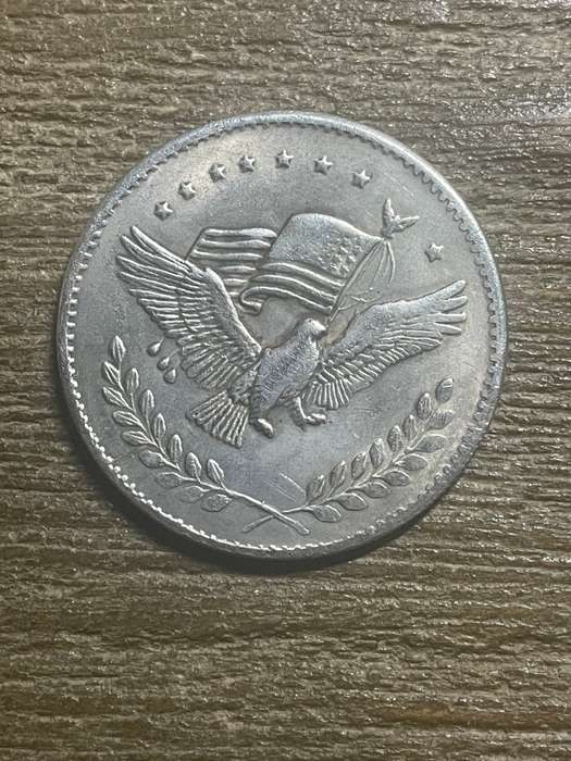 No date *** Trade Dollar *** Imitation Crown not silver
