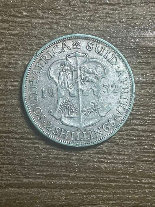 1932 *** 2 shilling *** filler coin 5.655g of silver