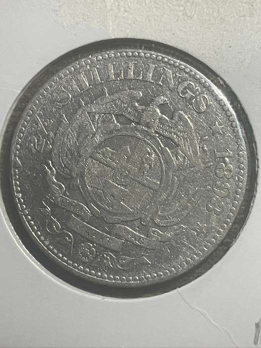 1893 *** 2 1/2 Shilling *** Collectable in any condition