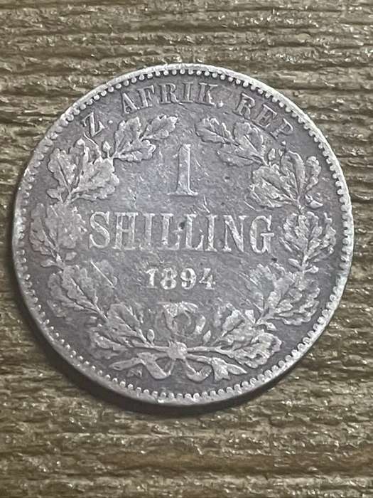 1894 *** 1 Shilling *** Filler coin