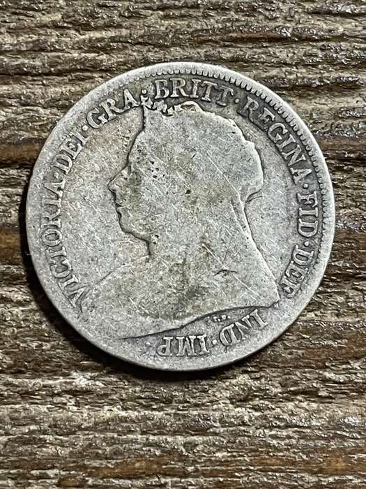 1897 *** British Shilling *** Filler silver coin