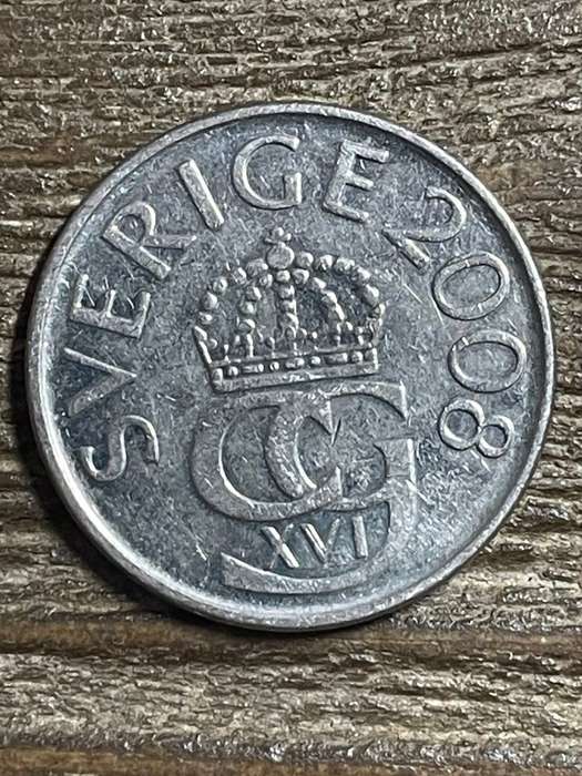 2008 *** Sweden 5 kroner *** Seldom offered