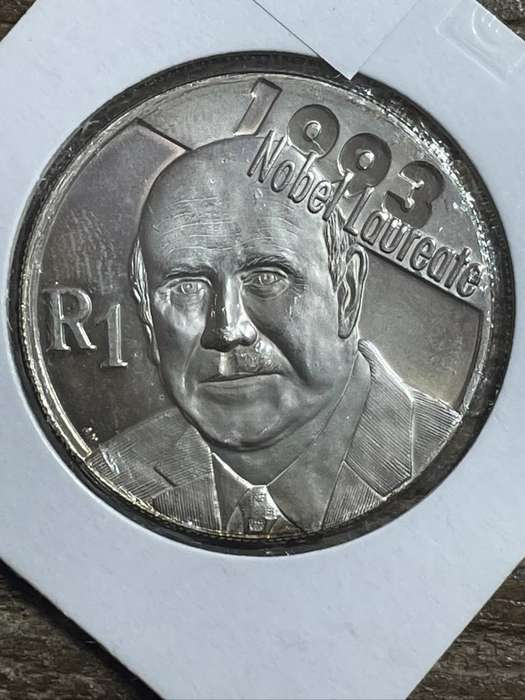 2007 *** Silver R1  uncirculated *** De Klerk
