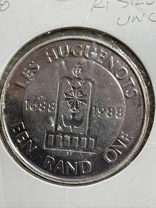 1988 *** Silver R1  uncirculated *** Les Hotentot