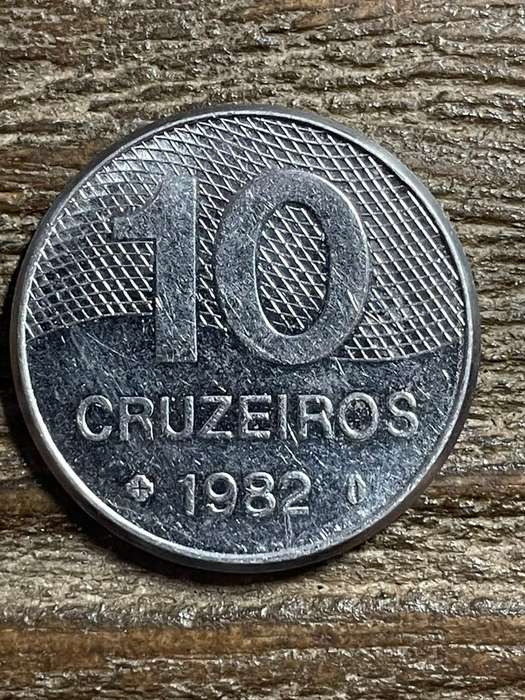 1982 *** Brazil 10 Cruzeiro *** collect world coins