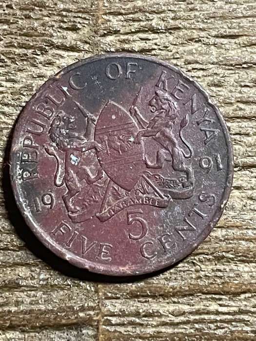 1991 *** Kenya 5c *** vf