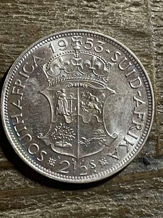 1953 *** 2 1/2 Shilling  *** Proof coin