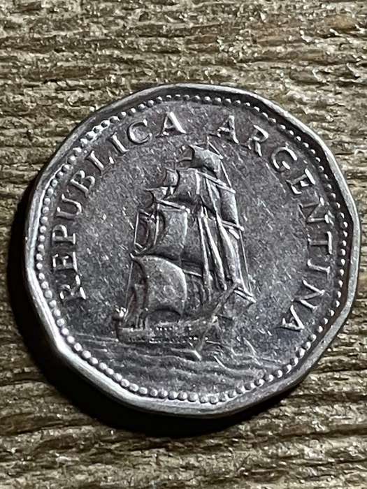 1964 *** Argentina *** 5 peso