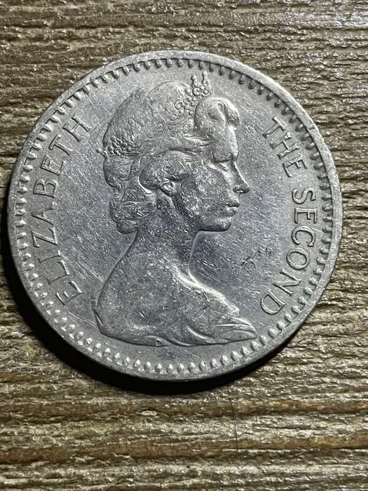 1964 *** Rhodesia 25c /// 2/6 *** a/unc  please see pictures