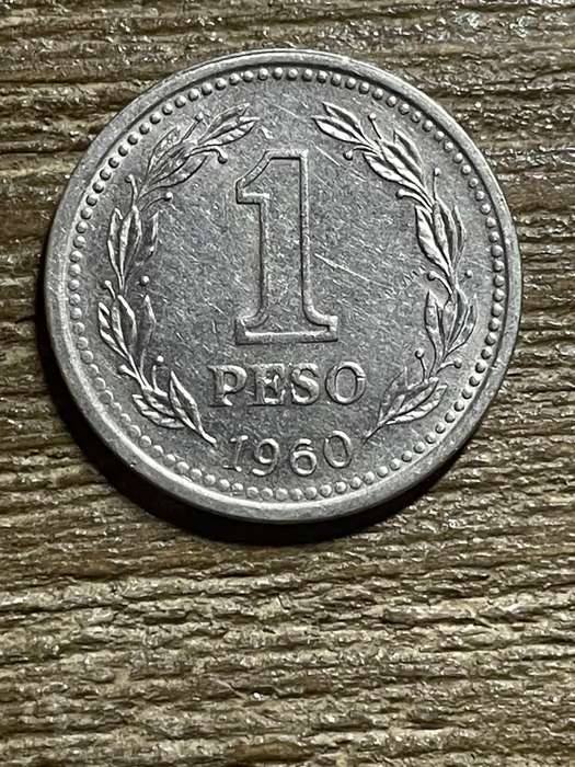 1960 *** Argentina 1 peso ***