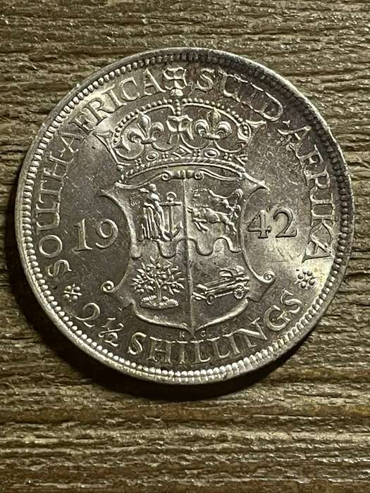 1942 *** 2 1/2 Shilling  *** a/unc