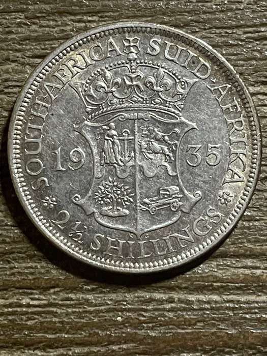 1935 *** 2 1/2 Shilling  *** low au