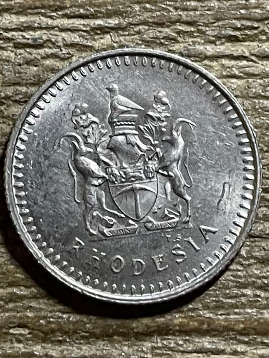 1976 *** rhodesia 5c *** old series