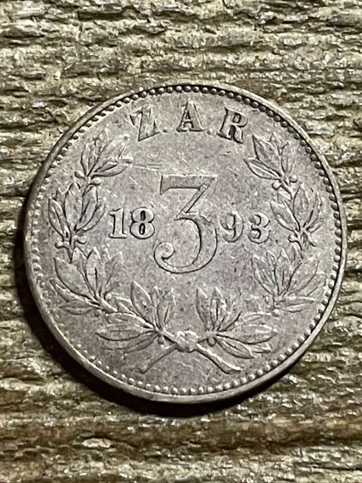 1893 *** 3P *** difficult coin to find in good condition