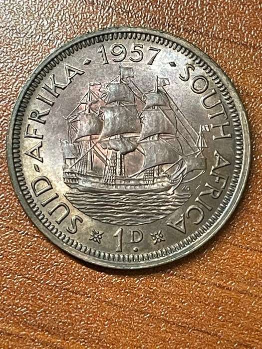 1957 *** Penny *** Brilliant uncirculated