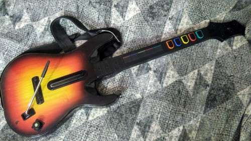 GUITAR HERO WORLD TOUR GUITAR FOR XBOX 360 CONSOLES-UNIT IS IN PRISTINE CONDITION!!!