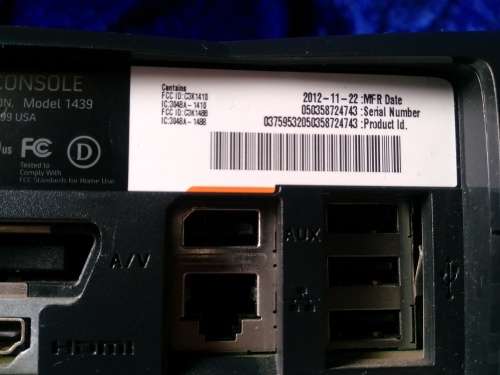 XBOX 360 SLIM CONSOLE ONLY-LOST PARENTAL LOCK CODE