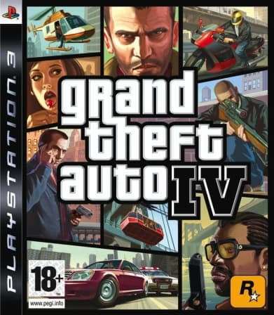 GRAND THEFT AUTO IV/GTA IV PS3 GAME