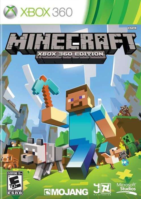 Minecraft Xbox 360 game