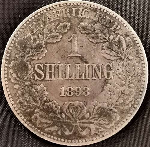 1893!! 1-Shilling!! Rare!! R1-Start!! Priceless!! Exellent Collectors item!!