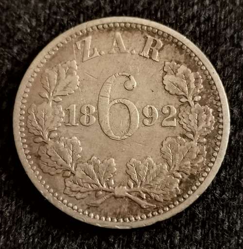 1892!! Sixpence!!R1-Start!! Exellent-Collectors item!!