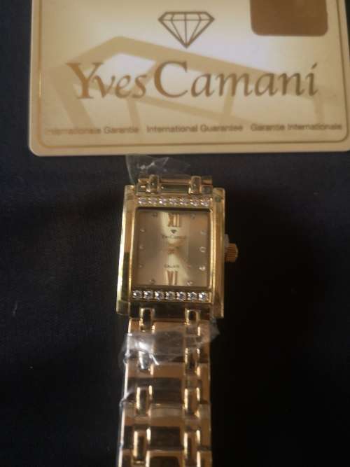 Gold Plated Yves Camani ladies watch, Perfect