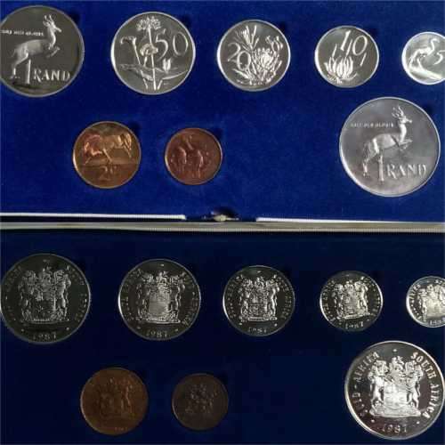 1987 Short Proof Set