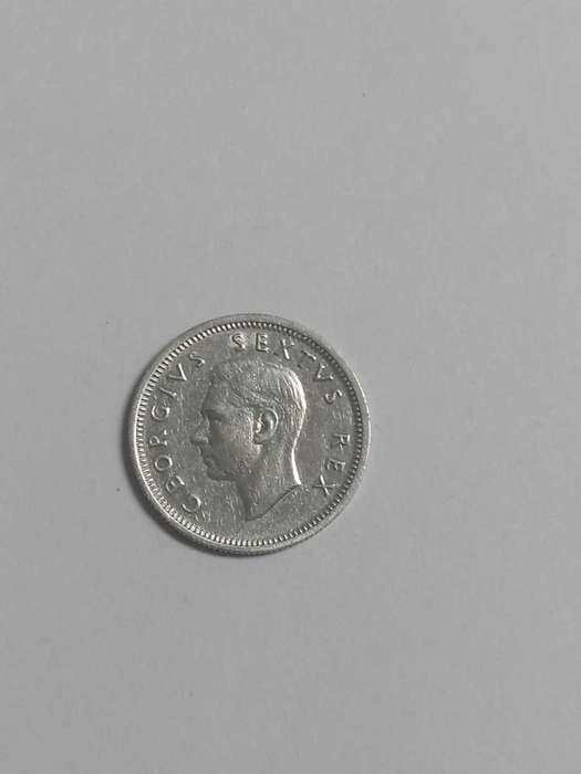 Union Sixpence 1949 - aUNC Details
